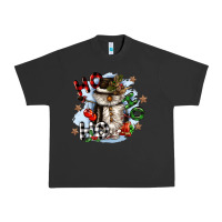 Pigment Black ho ho ho snowman gnome Urban Heavy Tee - CowGirlArtShop