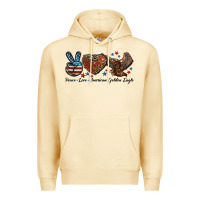 Pina Colada Western Peace Love American Golden Eagle Premium Hoodie - LillyAllenDesigns
