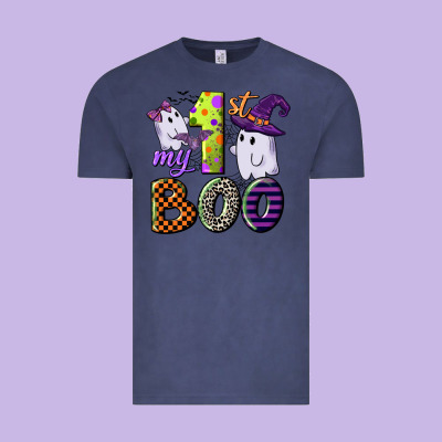 My First Boo Vintage Tee Designed By Cowgirlartshop