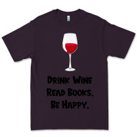 Plum drink wine, read books, be happy Premium Tee - Bettercallsaul