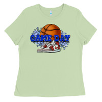 Matcha Game day Basketball Ladies Tee - NancyCooperArtShop