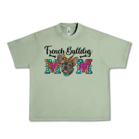 Oil Green french bulldog mom Urban Heavy Tee - RanaPortraitStore