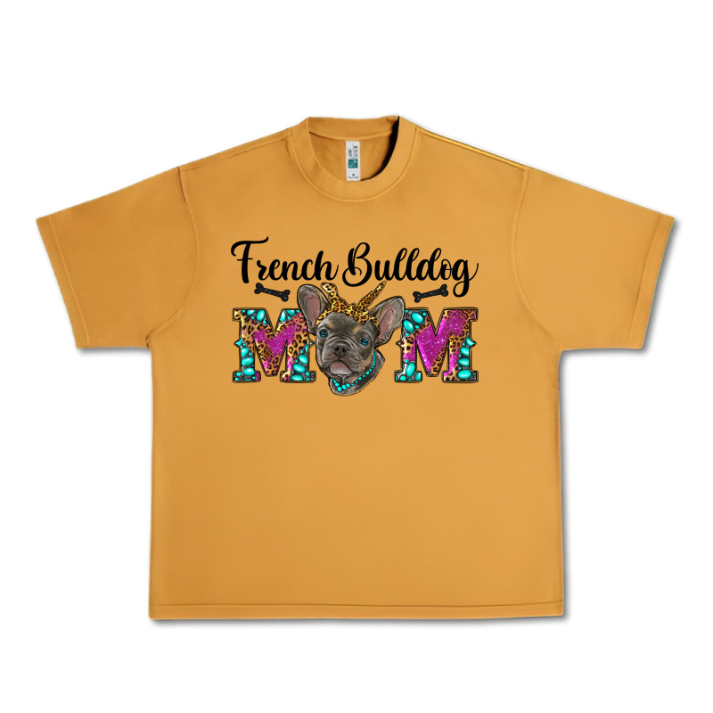 French Bulldog Mom Urban Heavy Tee by RanaPortraitStore | Teevron