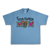 Pebble Blue french bulldog mom Urban Heavy Tee - RanaPortraitStore
