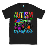 Black Autism Awareness crusher Classic Tee - NancyCooperArtShop