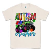 Natural Autism Awareness crusher Classic Tee - NancyCooperArtShop