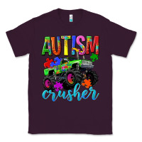 Plum Autism Awareness crusher Classic Tee - NancyCooperArtShop
