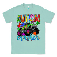 Seafoam Autism Awareness crusher Classic Tee - NancyCooperArtShop