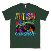 Sports Green Autism Awareness crusher Classic Tee - NancyCooperArtShop