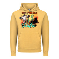 Vintage Mustard Not today Heifer Vintage Hoodie - HowdyJamesFarm