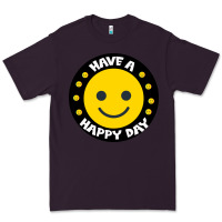 Plum Have A Happy Day Premium Tee - Bettercallsaul