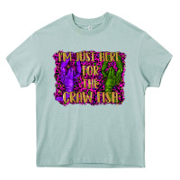 Mardi Gras I'm Just Here For The Craw Fish With Lobster Heavy Core Tee | Teevron