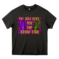Asphalt mardi gras i'm just here for the craw fish with lobster Heavy Core Tee - RanaPortraitStore