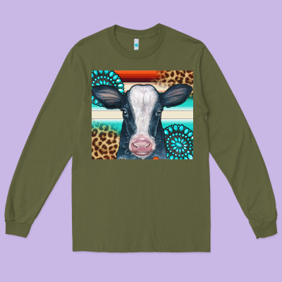 Cow Tumbler Long Sleeve Tee Designed By Cowcowdesign