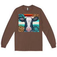 Chestnut Cow Tumbler Long Sleeve Tee - CowCowDesign