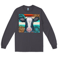 Smoke Cow Tumbler Long Sleeve Tee - CowCowDesign
