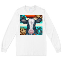 White Cow Tumbler Long Sleeve Tee - CowCowDesign