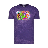 Cloud Purple endo crew Vintage Tee - CowGirlArtShop