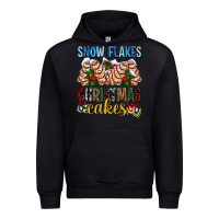 Black snow flakes christmas cakes ado Urban Hoodie - AdoDesignShop
