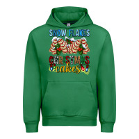Emerald snow flakes christmas cakes ado Urban Hoodie - AdoDesignShop
