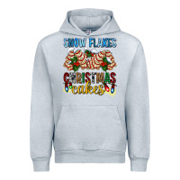 Heather Grey snow flakes christmas cakes ado Urban Hoodie - AdoDesignShop