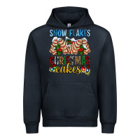 Navy snow flakes christmas cakes ado Urban Hoodie - AdoDesignShop