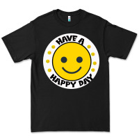 Black Have A Happy Day Premium Tee - Bettercallsaul