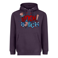 Plum boom bitch 4th of july Heavyweight Hoodie - BarkalooDesign
