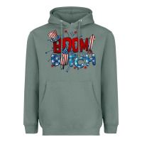 Sage boom bitch 4th of july Heavyweight Hoodie - BarkalooDesign