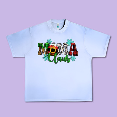 Mama Claus Christmas Urban Heavy Tee Designed By Cowgirlartshop