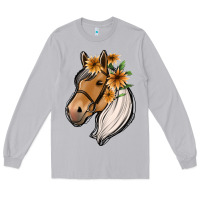 Moon Dust floral horse Long Sleeve Tee - Jasminsmagicworld