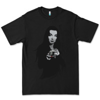 Black Normal Is An Illusion - Morticia Addams Premium Tee - trangStudio