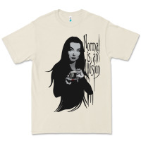 Bone Normal Is An Illusion - Morticia Addams Premium Tee - trangStudio