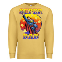 Antique Gold super dad Premium Sweatshirt - BarkalooDesign