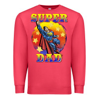 Cardinal super dad Premium Sweatshirt - BarkalooDesign