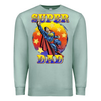 Seafoam super dad Premium Sweatshirt - BarkalooDesign