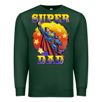 Sports Green super dad Premium Sweatshirt - BarkalooDesign