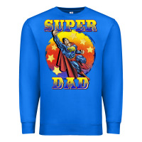 True Royal super dad Premium Sweatshirt - BarkalooDesign