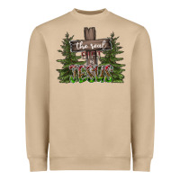 Mushroom the real gift is jesus Heavyweight Sweatshirt - CowhideDigitalArt