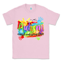 Bubblegum Pink Autism accept understand love Classic Tee - NancyCooperArtShop