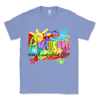 Colony Blue Autism accept understand love Classic Tee - NancyCooperArtShop