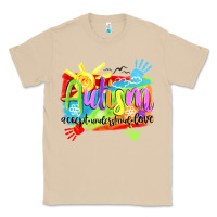Mushroom Autism accept understand love Classic Tee - NancyCooperArtShop