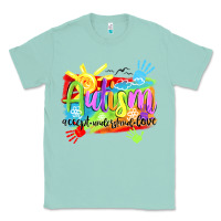 Seafoam Autism accept understand love Classic Tee - NancyCooperArtShop
