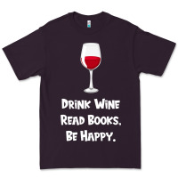 Plum drink wine, read books, be happy Premium Tee - Bettercallsaul