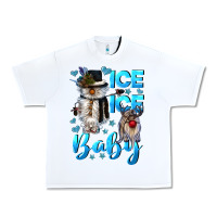 White ice ice baby Urban Heavy Tee - CowGirlArtShop