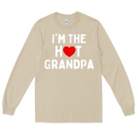 Mushroom mens i love hot grandpa  i'm the hot grandpa Long Sleeve Tee - trangStudio