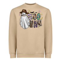 Mushroom Boo Haw Heavyweight Sweatshirt - CowhideDigitalArt
