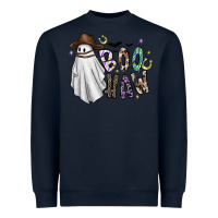 Navy Boo Haw Heavyweight Sweatshirt - CowhideDigitalArt
