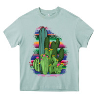 Arona Western Serape Cactus Heavy Core Tee - Bettercallsaul