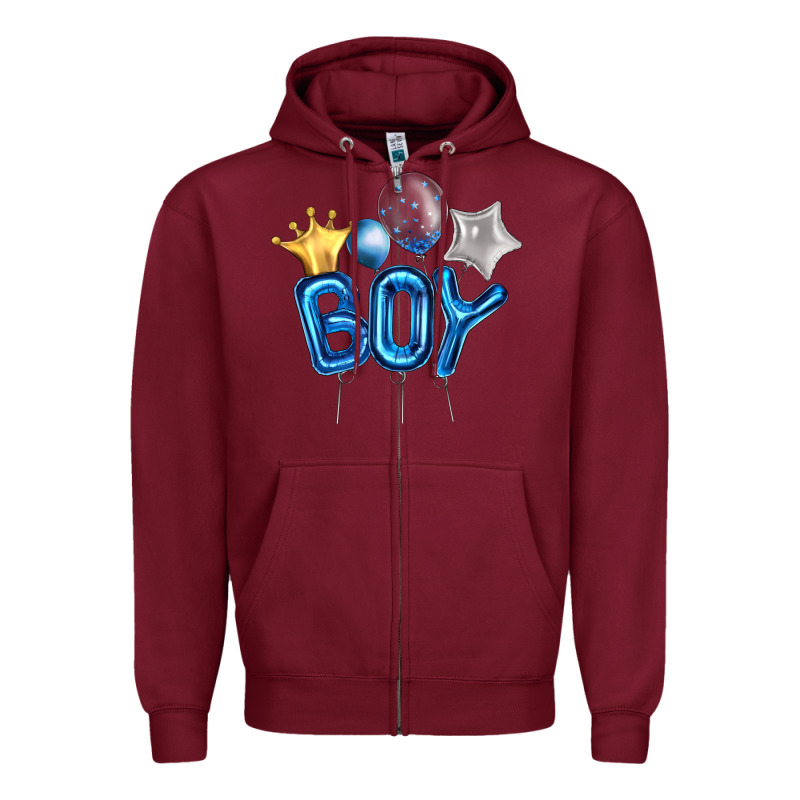 Birthday Boy Balloon Zipper Hoodie by Artiststas | Teevron